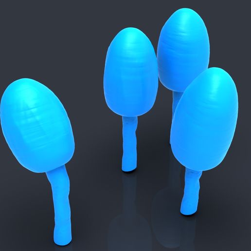 Star wars felucian plant (zipper) 3D model