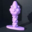 model_2_40.jpg Download STL file Butt plug - intense series 40mm • 3D print object, qwerty3d