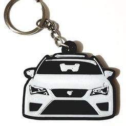SEAT.jpg Fichier STL gratuit Porte-clés SEAT, porte-clés SEAT, porte-clés SEAT・Modèle à télécharger et à imprimer en 3D
