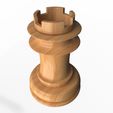3D-Wooden-Chess-Rook-2.jpg Sport Objects Collection