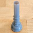Amati-Kraslice-A51-3D-print-6.jpg Amati-Kraslice A51 natural trumpet/bugle mouthpiece 3D rendering