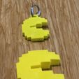 pacman1.jpg Retro Pixelart Pac Man - Porte-clés et modèle indépendant