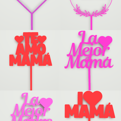 Collage-de-fotos-neutro-minimalista-aesthetic.png Happy Mother's Day topper cake