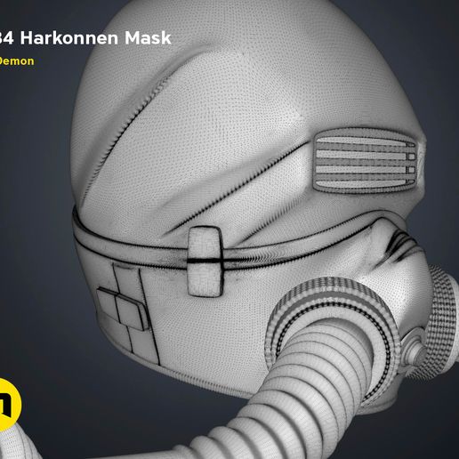 1984-Dune-Harkonnen-Mask-Troops-Depth-of-Field-Detail-1.151.jpg Download file Dune 1984 Harkonnen Mask • 3D printable model, 3D-mon