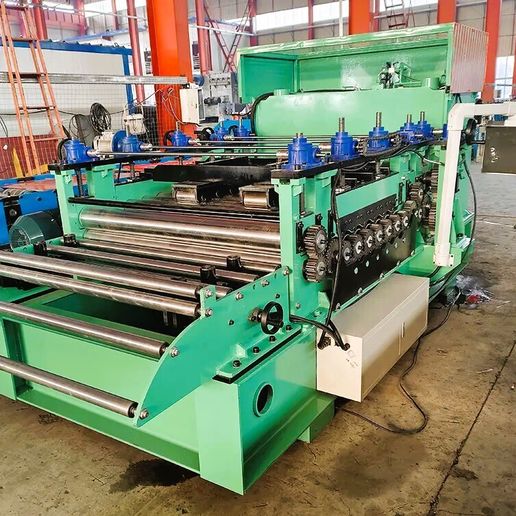 Metal Sheet Straightening Rolling and Cutting Machine - 3D model önizlemesi