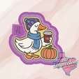 pumpkin-goose.png Herbst Gans Freshie Mold