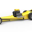1.jpg Diecast Front engine old school dragster with shell Version 3 Scale 1:25