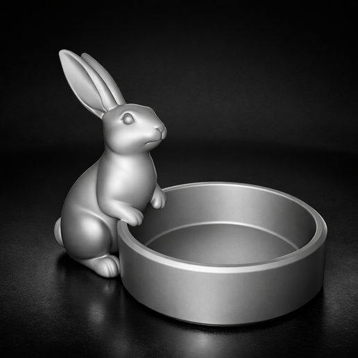 Easter Bunny Egg Holder Planter | Cute Rabbit Bowl Decor | Spring Easter Decoration