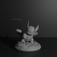 Wartortle-clone6.png Файл STL Клон Вартортла покемон 3D печать модель・Дизайн 3D принтера для загрузки