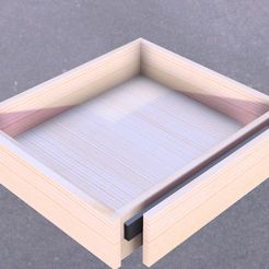 Tirroir.jpg Fichier OBJ gratuit Tiroir caisson・Design imprimable en 3D à télécharger