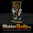 camera001.png Neoclassical Pedestal Table with Bird Supports