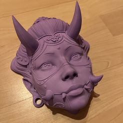 Masques muraux Hannya