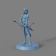 elf-1.jpg Figurine de Ranger elfe féminin pour les jeux de rôle sur table