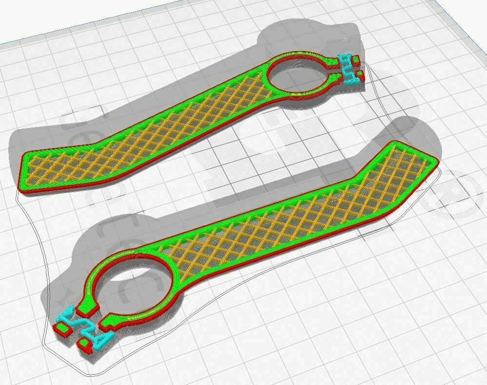 Handlebar Risers Stl Download STL file Bar end Handlebar Bike • 3D print model ・ Cults