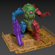 ION_Poseable_set_Assembly_01.png Big Particle Robot Poseable Set 100mm (approx. height)