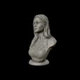 19.jpg Gigi Hadid portrait sculpture 3D print model