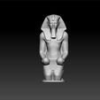 hat2.jpg Kneeling Statue of Hatshepsut 3d model for 3d print