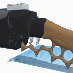 skull-grip-Copy.jpg over under 40mm pistol launcher with holster