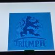 Triumph Logo Beleuchtet.jpg Triumph Werke Nürnberg Logo (German Triumph)