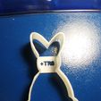IMG_20170226_233448.jpg Free STL file cookie-cutter rabbit・3D print design to download