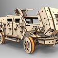 102438dpsqgi04tz9w1gjz.jpg Laser Cut Armored Vehicle 3D Wooden Puzzle dxf cdr svg file format