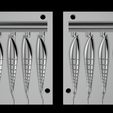 Screen-Shot-2564-12-16-at-00.09.35.png Mold "Shrimp 60 mm." lure. 3D STL file for 3D print.