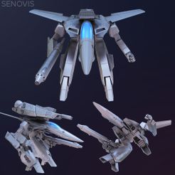 SENOVIS VF-1 Valkyrie Gerwalk Mode (incl. FAST Packs)