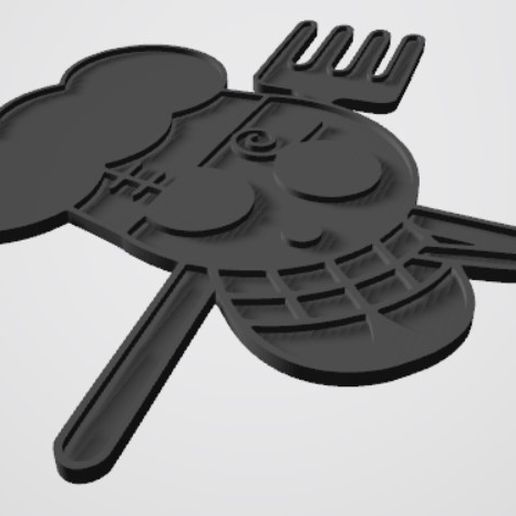 Sanji Jolly Roger 3D model