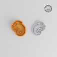 product_5545-02_overview.jpg Chameleon Shape Cutter & Stamp Set, Cookie & Fondant Tool, Small, Medium, Large Sizes, Cute Exotic Animal Design, 6-Piece Collection