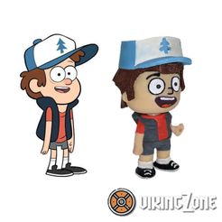 PinyDiper.jpg Archivo 3D Diper (Versión Pinypon Compatible) (Gravity Falls)・Modelo de impresión 3D para descargar