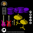 band_accessories.png Music Band Accessories (32mm scale, scaleable)