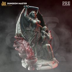 Erys-Seductress.jpg 3D file Vampire Seductress - Erys・3D printable model to download