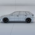 Preview6.jpg Audi A3 Sportback 2004 3D Model