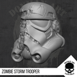 12.png Storm Trooper Zombie Slayer Head for 6 inch action figures