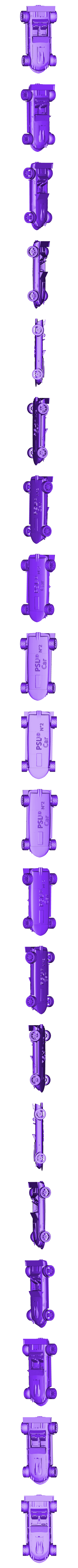 Voiture luxe modèle roadster .stl Psl 3D Car N°2 "French roadster"