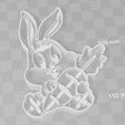 bugs.JPG baby bugs bunny cookie cutter