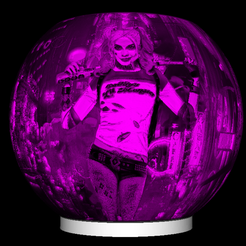 Screenshot-2023-05-20-191716.png Archivo 3D ESFERA LUZ NOCTURNA HARLEY QUINN LITHOPHANE・Plan para descargar y imprimir en 3D