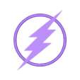 The_Flash_Logo(Half).STL Le logo Flash