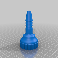 Aquarium_Bottle_top_attachment_v3.png Free 3D file Aquarium Siphon Head・3D print design to download, Scarr69