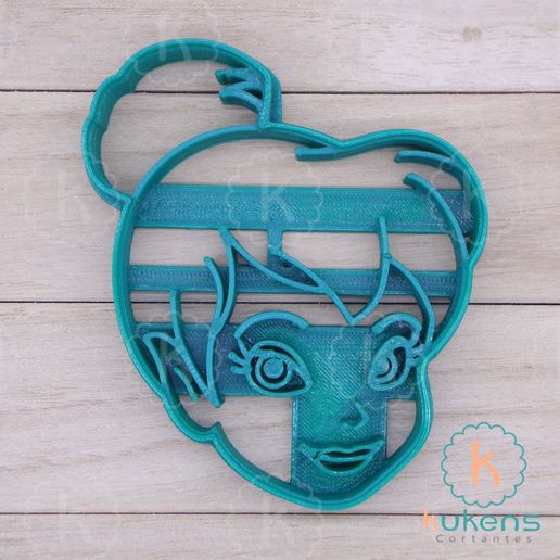 Tinkerbell Face Cutter 3D model