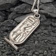 Cartouch-Egyptian-Jewelry-08.jpg Firavun Kartuşlu Mısır Takı Kolye Ucu