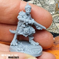 MINIATURES 3D file Liza the mutant・3D printable model to download