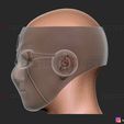 13.jpg Ultimate Hawkeye Mask - Marvel Comics Cosplay 3D print model