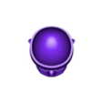 Human_M_002_Helmet.stl Dwarf Cleric
