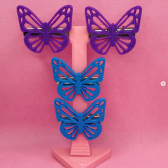 broches-mariposa.png Fichier STL BROCHES PAPILLONS・Modèle pour impression 3D à télécharger, YukoShop