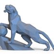 untitled.260.jpg Low-Poly Panther 3d Druckmodell