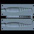 Am-bait-breaking-hoof-15cm-5mm-oci-13mm-nalev-37.png AM bait fish 15cm breaking hoof model / form for predator fishing