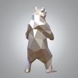untitled.3712.jpg bear STATUE LOW-POLY