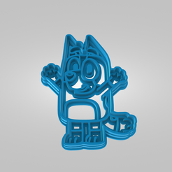 Cookie_Cutter_Bluey_Bingo.png Découpeur de biscuits Bingo de Bluey