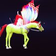 0_00061.jpg HORSE - DOWNLOAD Horse 3d model - for  3D Printing AND FBX RIGGED FOR 3D PROJECT PEGAUS PEGASUS HORSE 3D